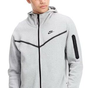 Nike Tech Men's Light Gray Performance Hoodie